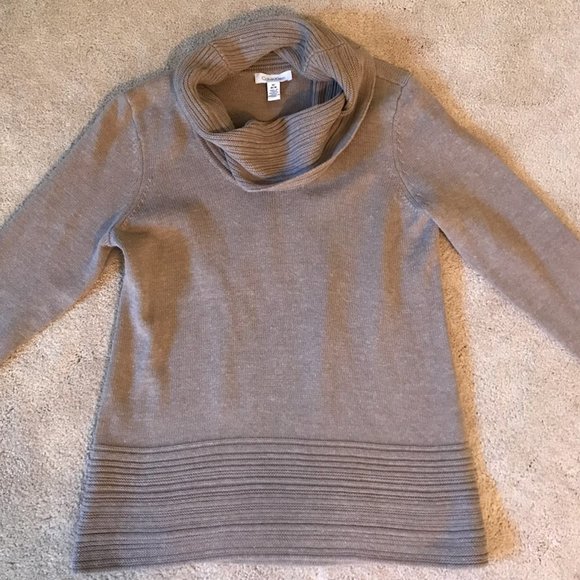Calvin Klein Cowl Neck Sweater - Picture 1 of 11